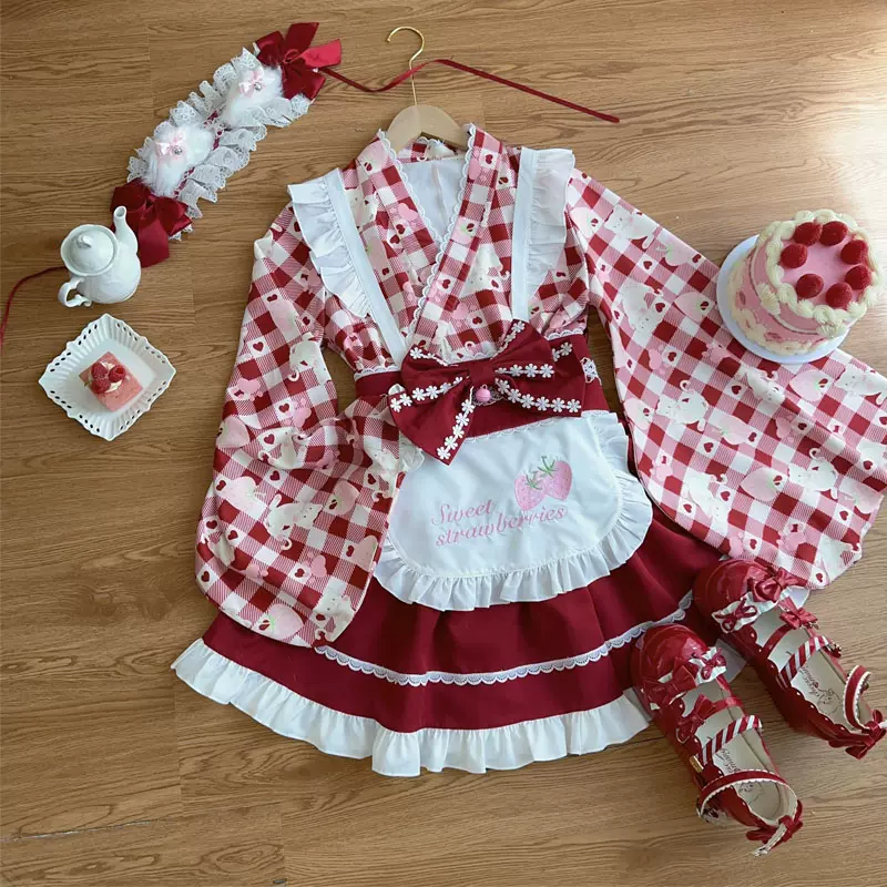 Hanguliang - Han Lolita OP Dress Japanese Style Dress for Summer Wear - Image 19