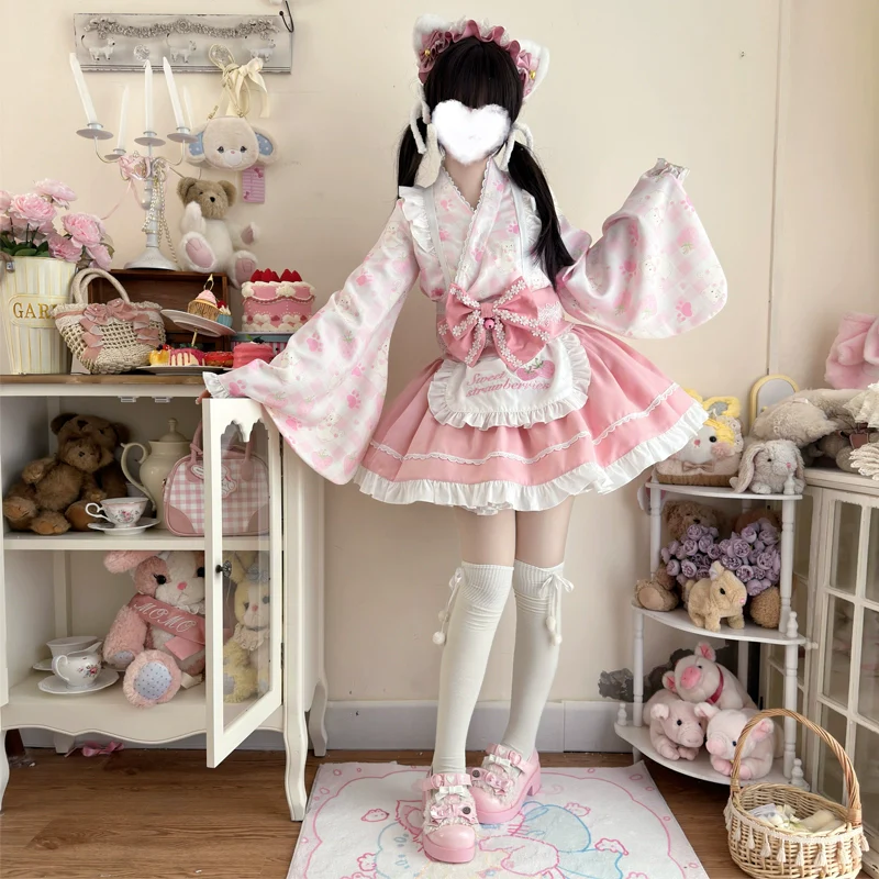 Hanguliang - Han Lolita OP Dress Japanese Style Dress for Summer Wear - Image 7
