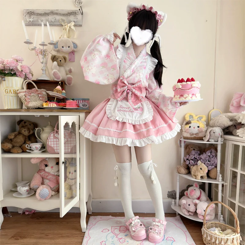 Hanguliang - Han Lolita OP Dress Japanese Style Dress for Summer Wear - Image 8