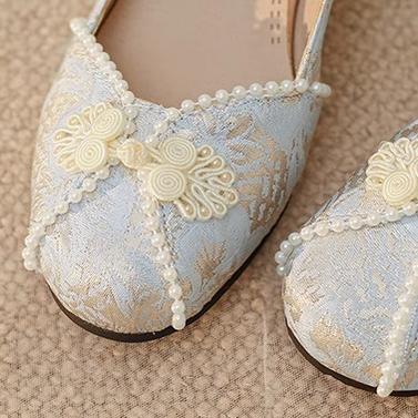 Yana - Huaiyu Yana - Chinese Style Han Lolita Shoes Lolita Chunky Heel Shoes - Image 21