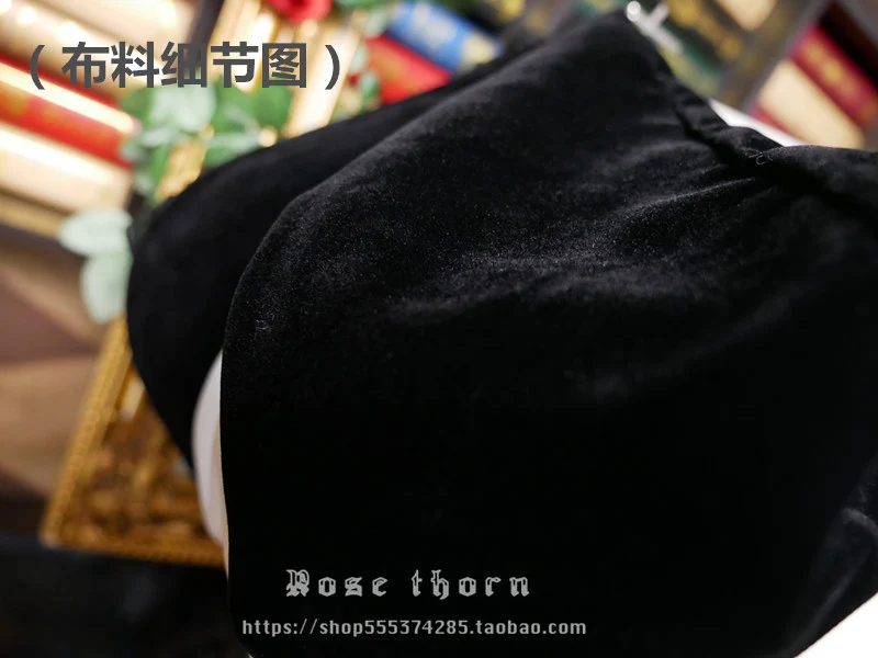 Rose Thorn - Holy Cross - 12 Colors Lolita Halloween Witch Hat - Image 32
