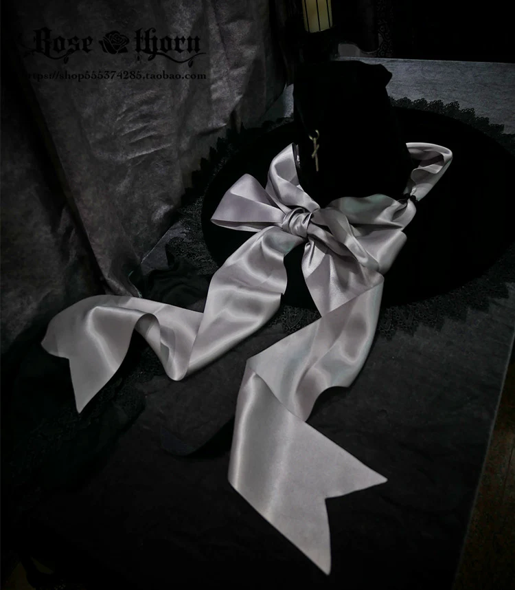 Rose Thorn - Holy Cross - 12 Colors Lolita Halloween Witch Hat - Image 8