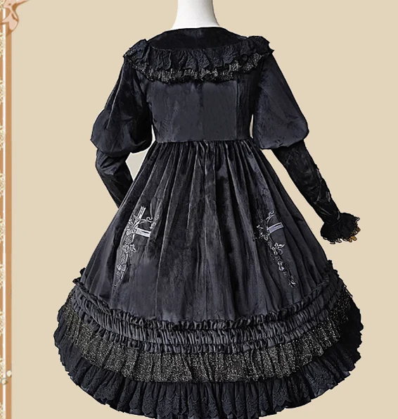 Holy Fruit Estate - Gothic Lolita OP Dress Multicolors - Image 13