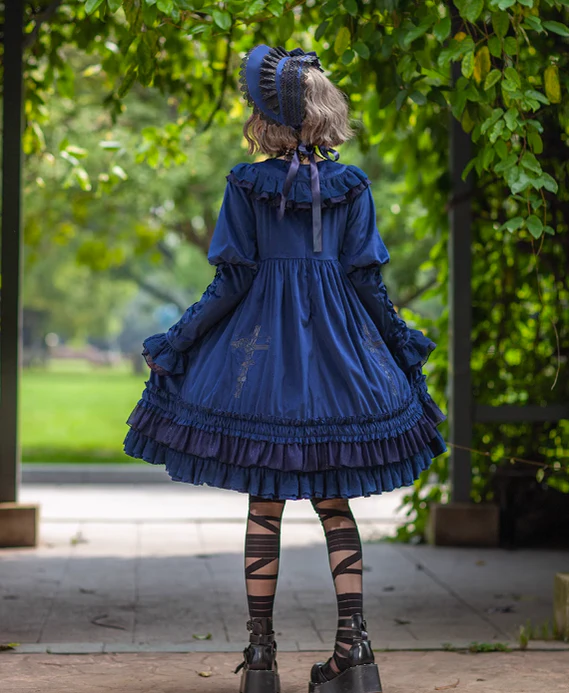 Holy Fruit Estate - Gothic Lolita OP Dress Multicolors - Image 17