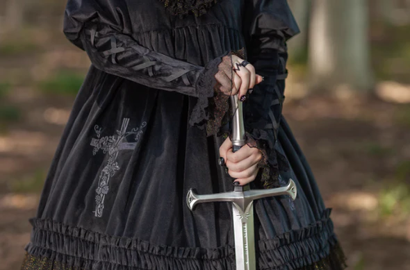 Holy Fruit Estate - Gothic Lolita OP Dress Multicolors - Image 20