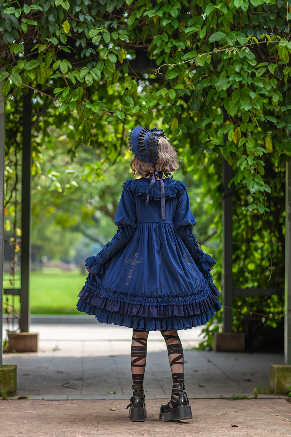 Holy Fruit Estate - Gothic Lolita OP Dress Multicolors - Image 5