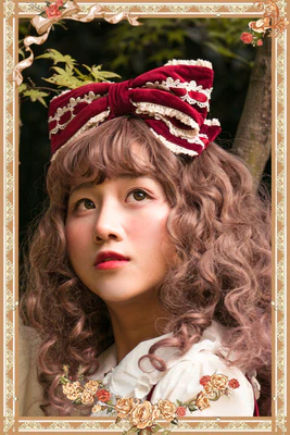 Honey Sugar - Pure Velvet Lolita JSK Dress - Image 20