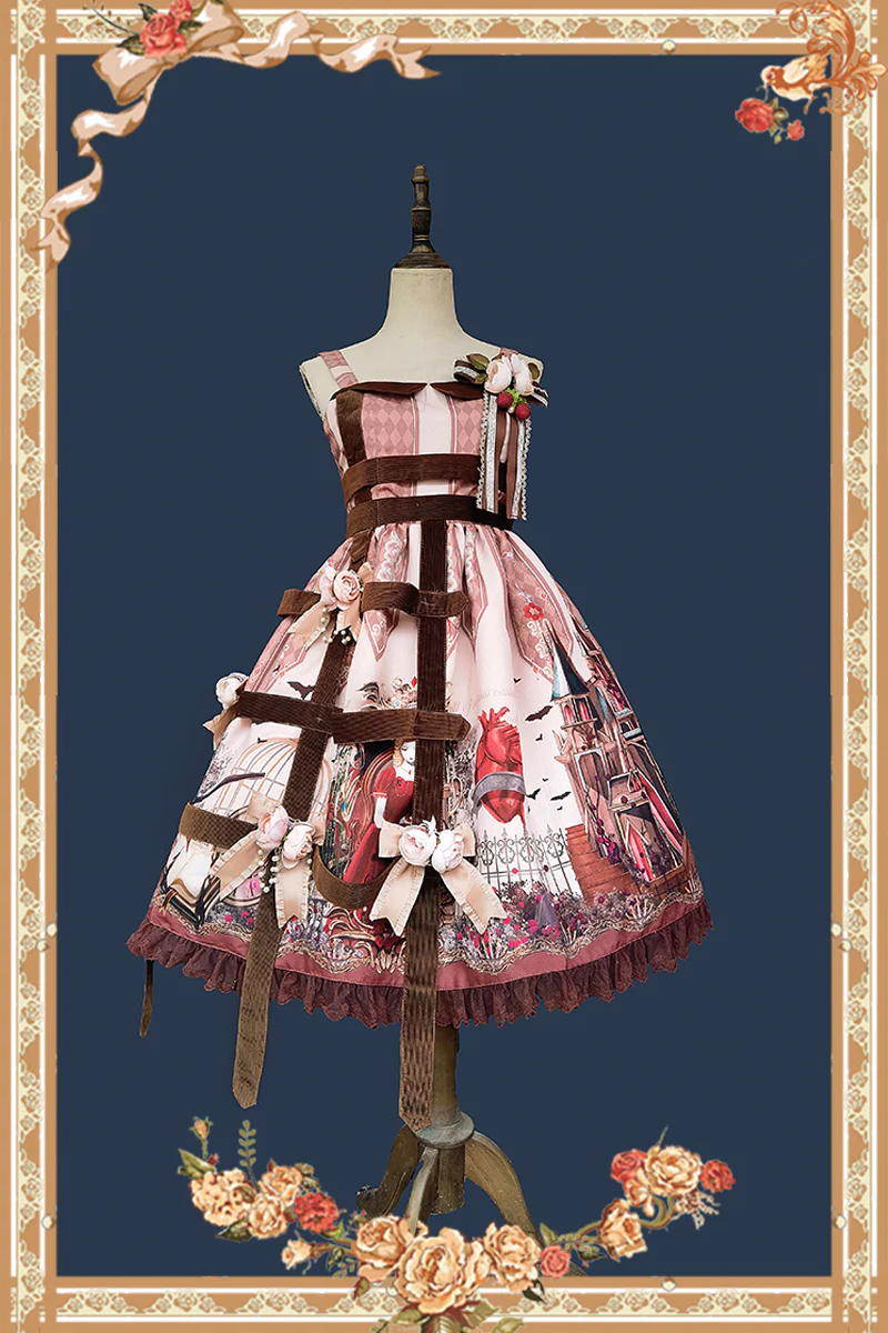 Midnight Magic - Gothic Lolita JSK Dress - Image 7