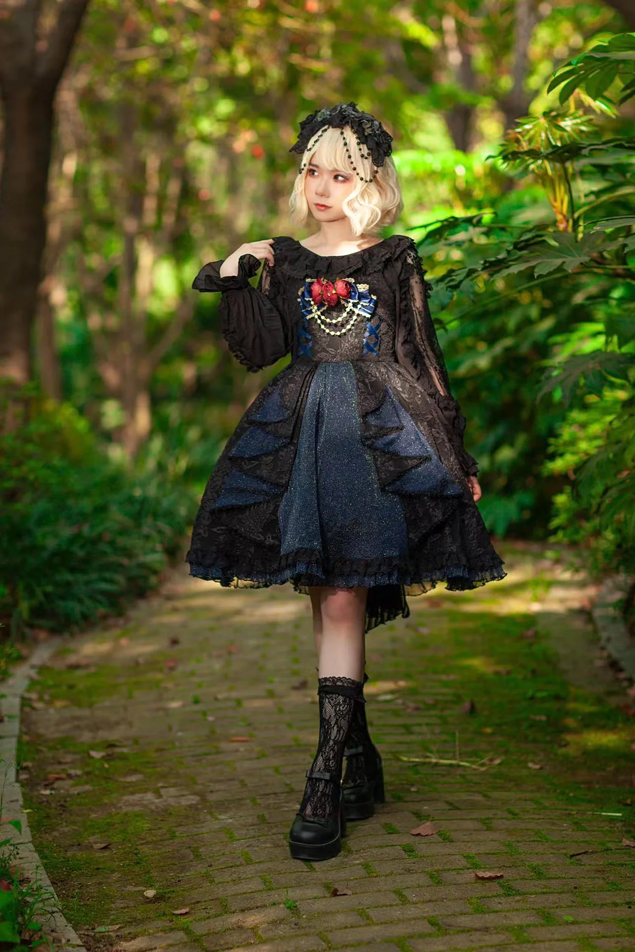 Singer - Lolita Plain Color JSK Dress