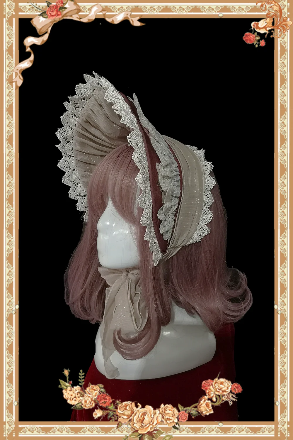 Sweet Lolita Accessories Bonnet KC Socks Beret - Image 2