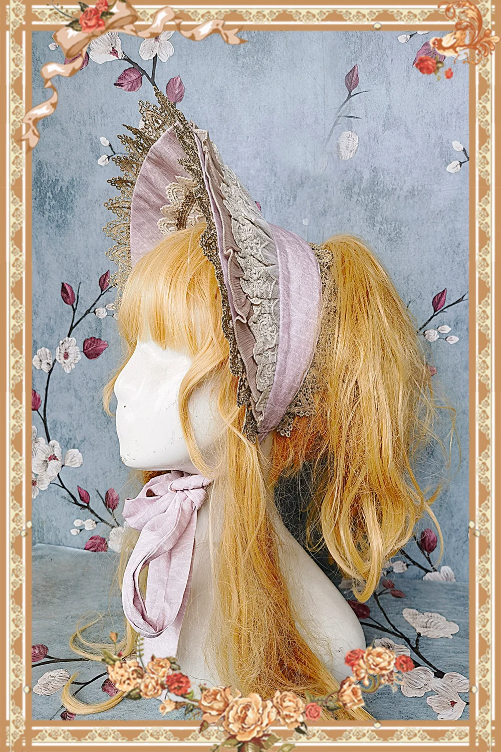 Sweet Lolita Accessories Bonnet KC Socks Beret - Image 37