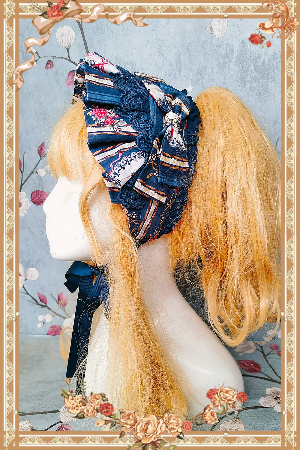 Sweet Lolita Accessories Bonnet KC Socks Beret - Image 44