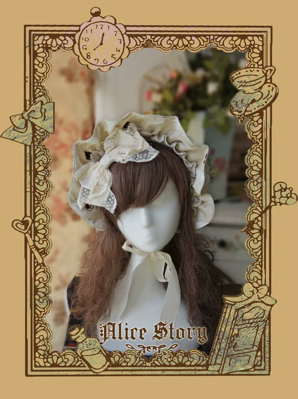 Sweet Lolita Accessories Bonnet KC Socks Beret - Image 48