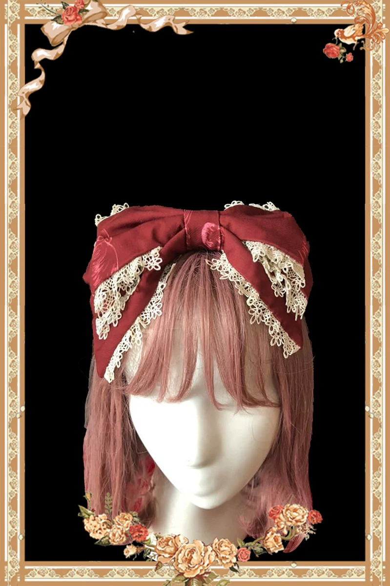 Sweet Lolita Accessories Bonnet KC Socks Beret - Image 50