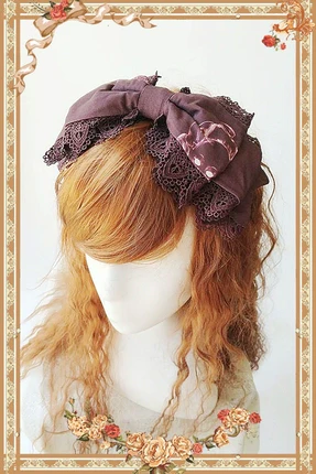 Sweet Lolita Accessories Bonnet KC Socks Beret - Image 57