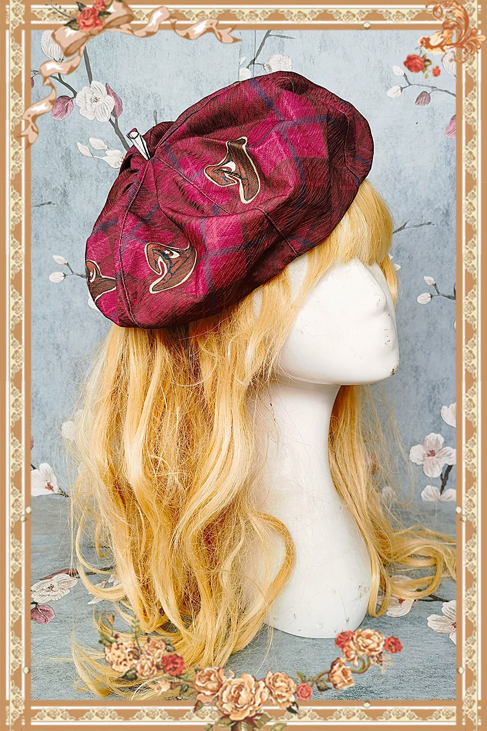 Sweet Lolita Accessories Bonnet KC Socks Beret - Image 64
