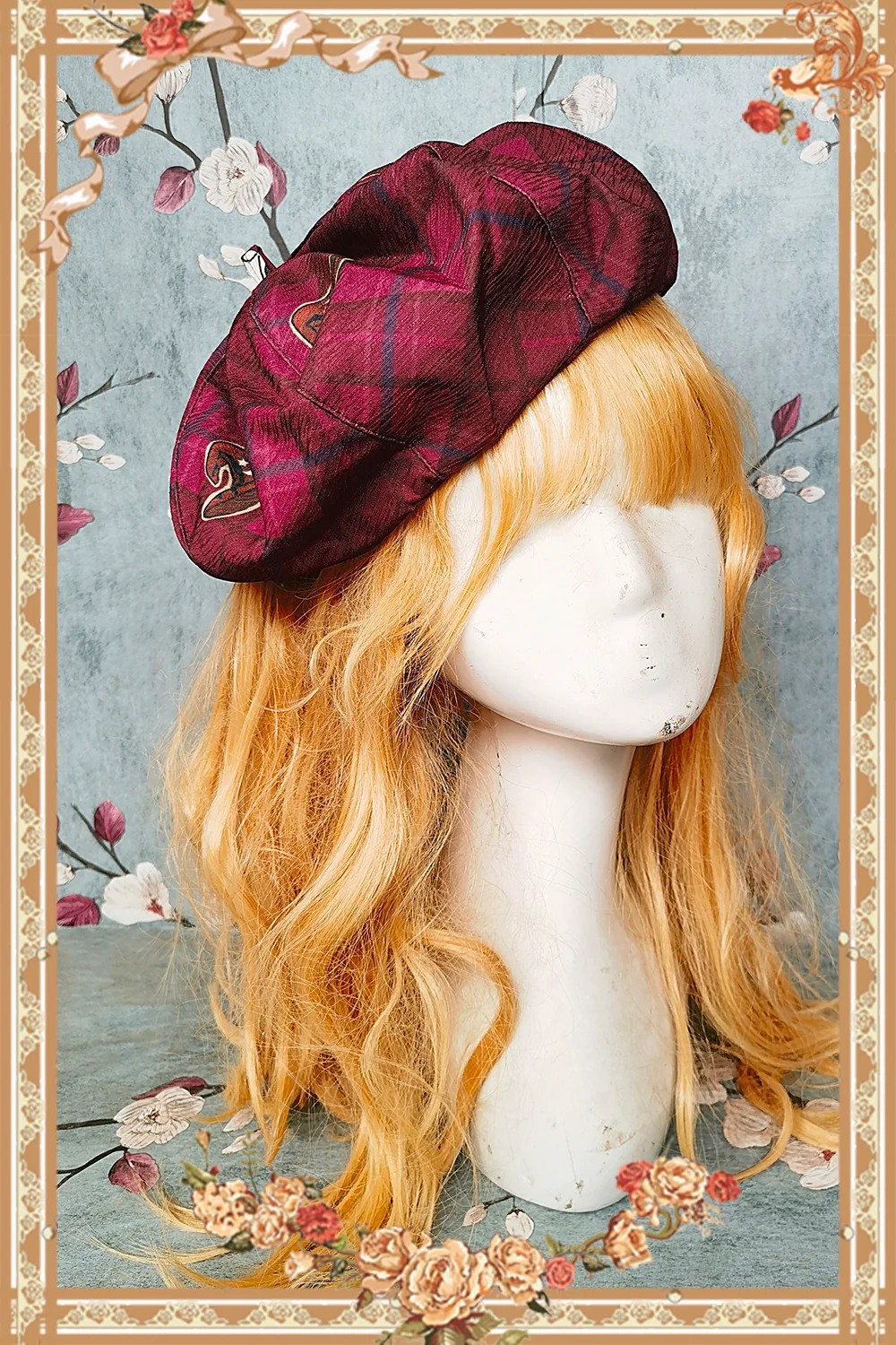 Sweet Lolita Accessories Bonnet KC Socks Beret - Image 66