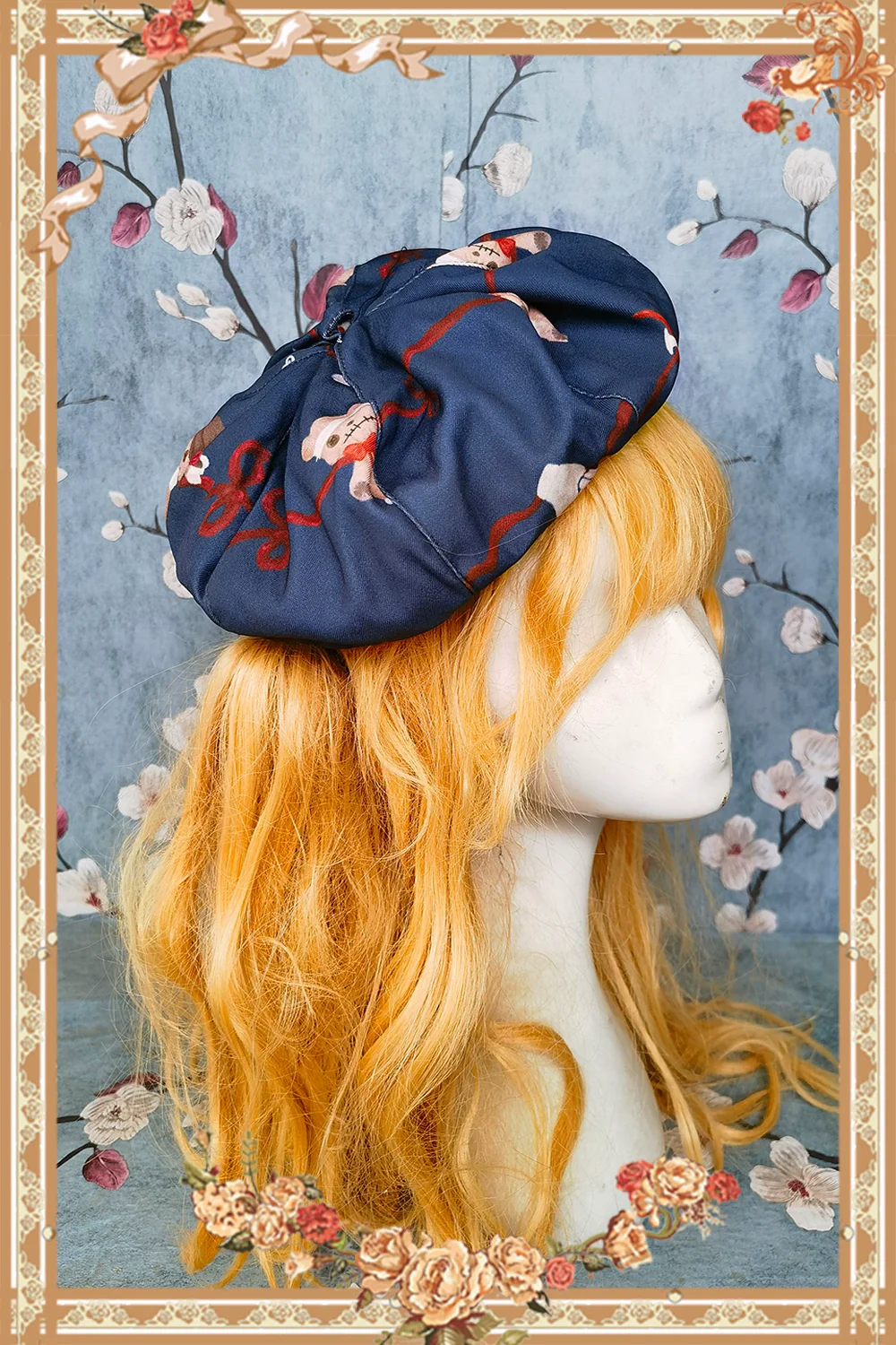 Sweet Lolita Accessories Bonnet KC Socks Beret - Image 69