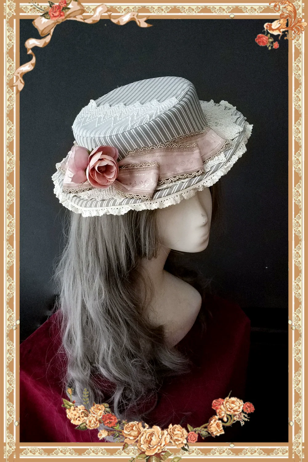 Sweet Lolita Accessories Bonnet KC Socks Beret - Image 78