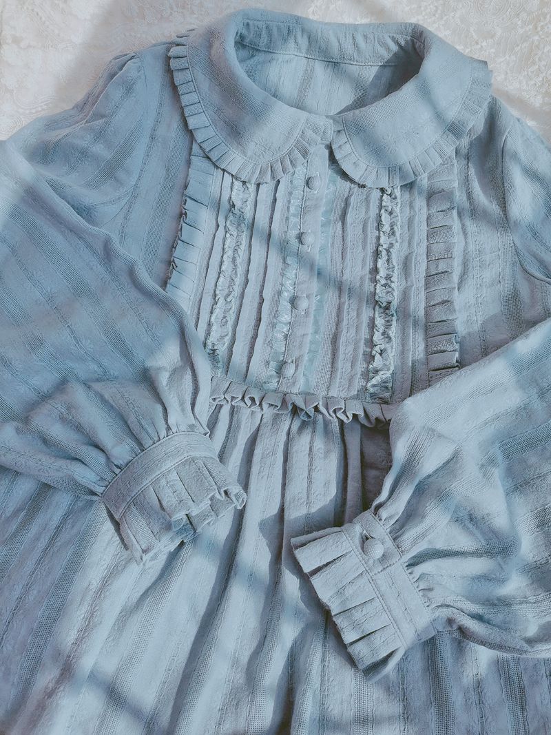 J-fashion Ruffle Cotton Lolita Blouse - Image 14