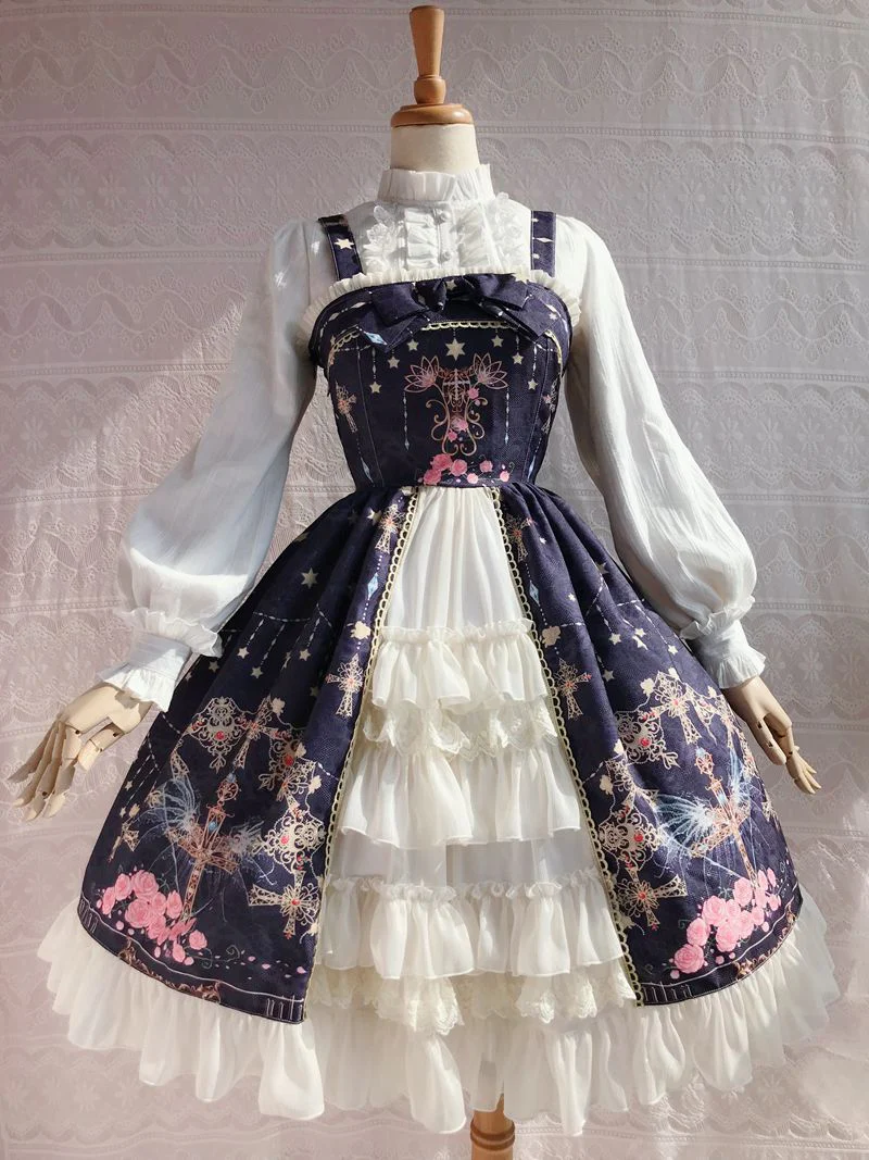Japanese Fashion Cotton Lolita Long Sleeve Blouse - Image 5