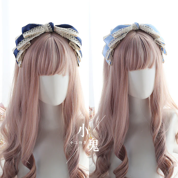 Xiaogui - Sweet Lolita Headdress, Japanese Lace KC - Image 5