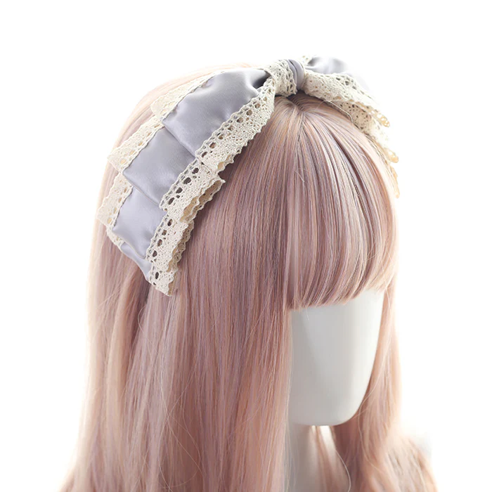 Xiaogui - Sweet Lolita Headdress, Japanese Lace KC - Image 8