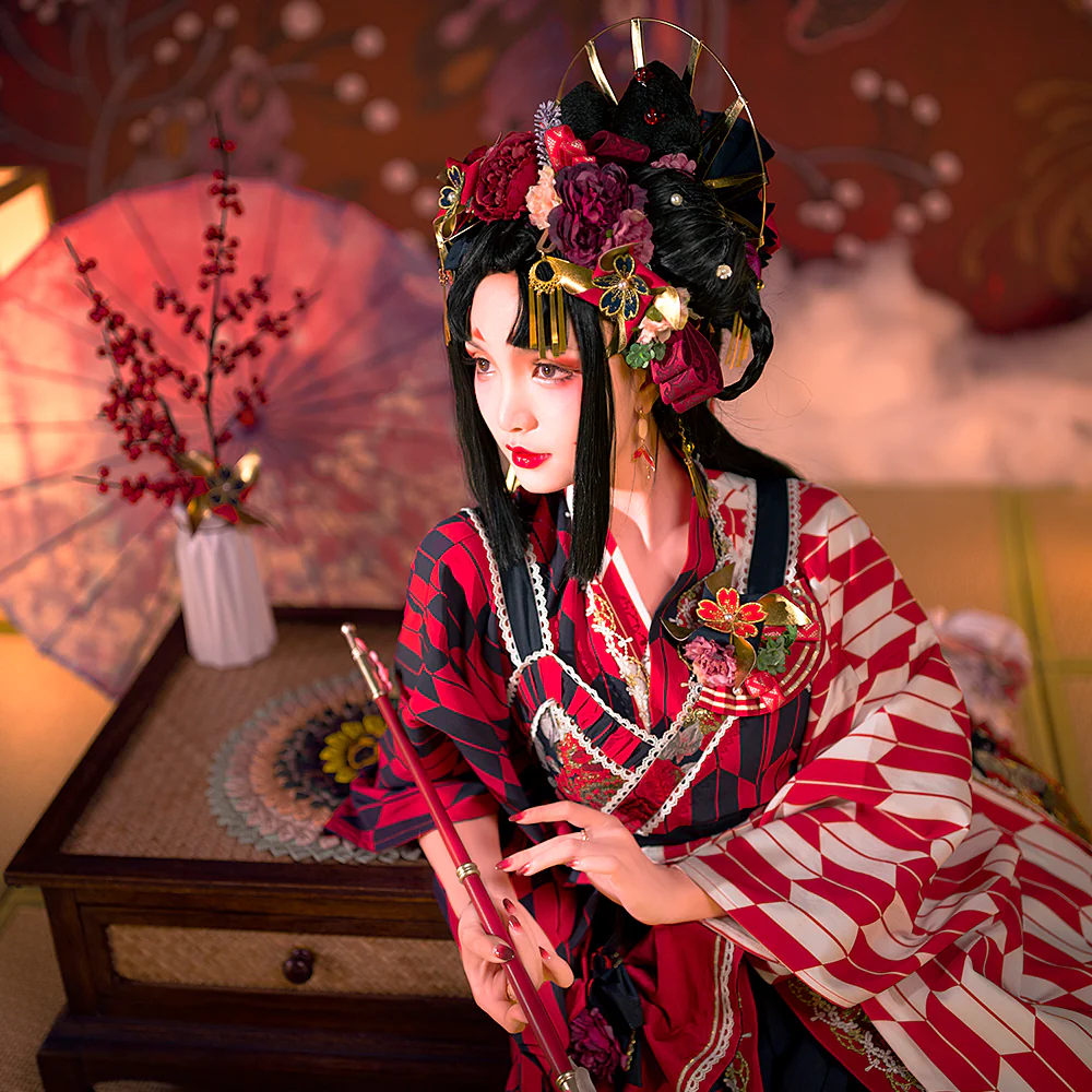 Youruipai - Japanese Wa Lolita Tea Party Red Dress - Image 4
