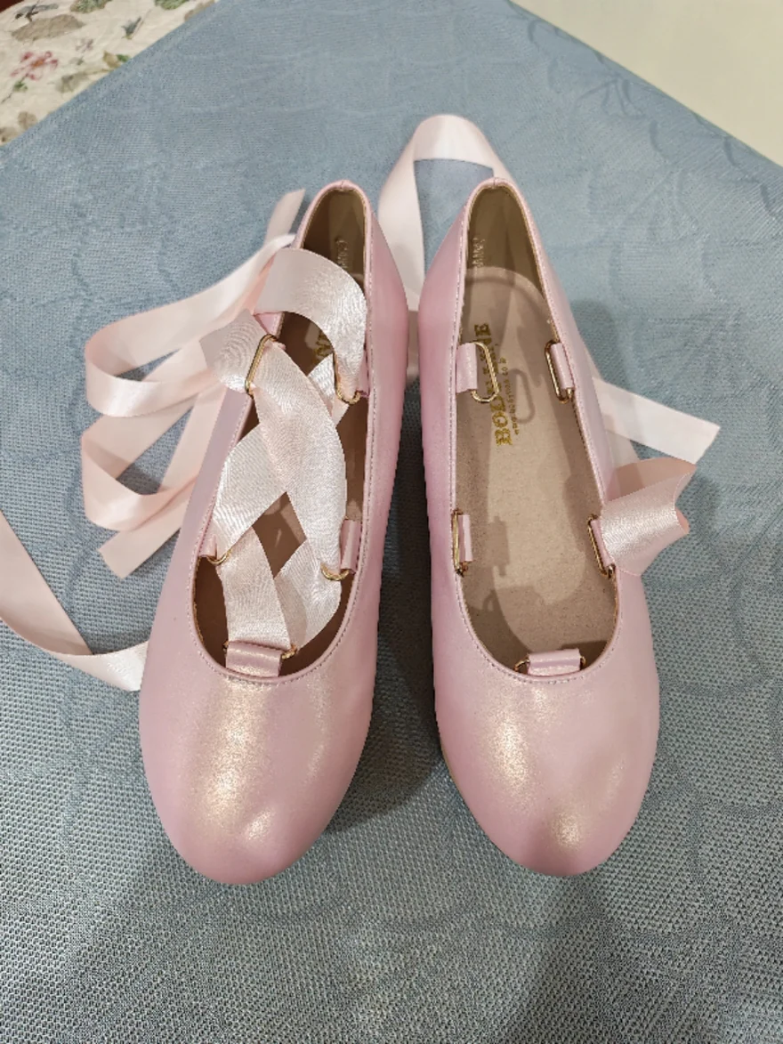 Japanese Style Wooden Platform Wa Lolita Shoes - Image 10