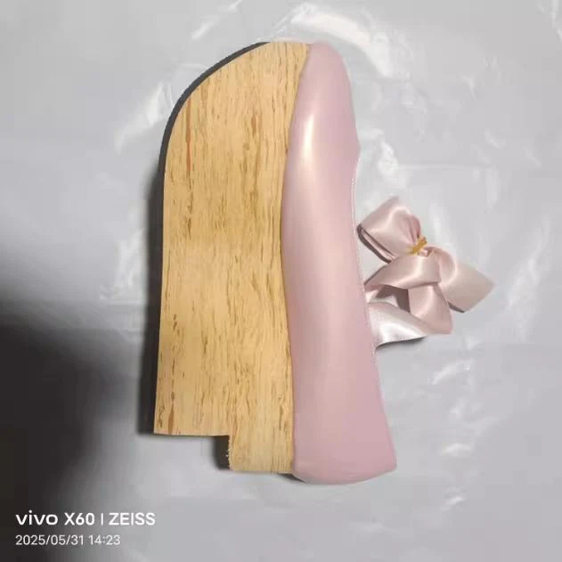 Japanese Style Wooden Platform Wa Lolita Shoes - Image 13