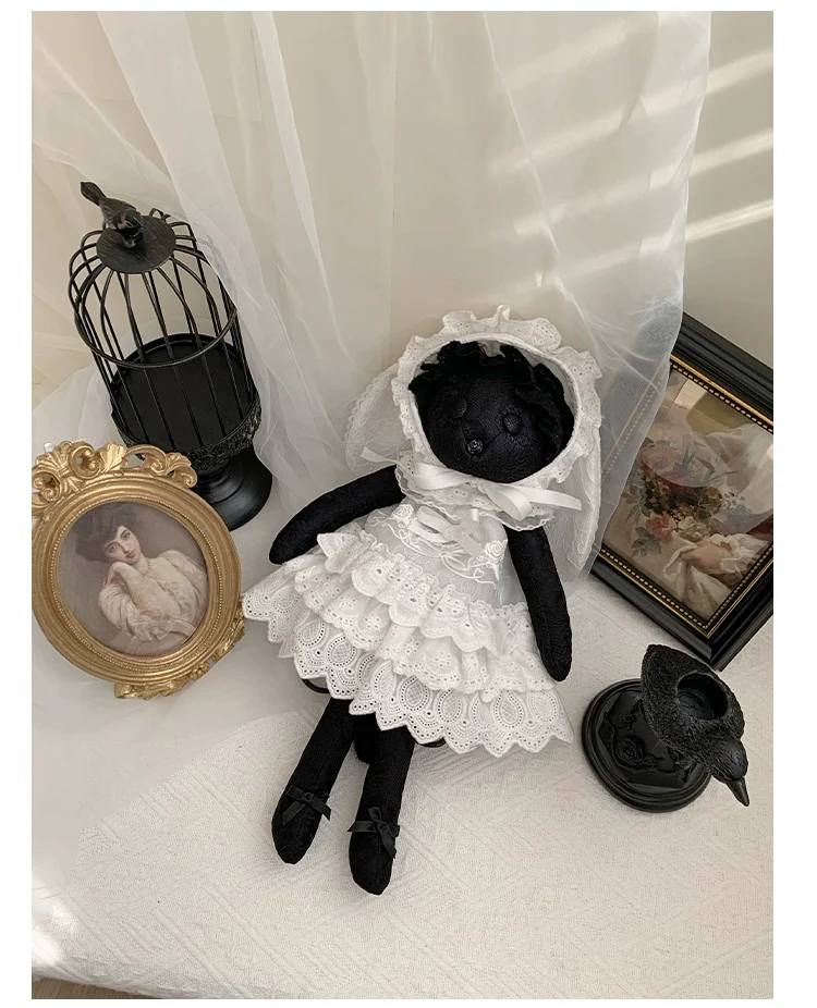 With PUJI - Puppet Box - Kawaii Lolita Bag Lamb Kitten Detachable Bag Dress Hat - Image 21