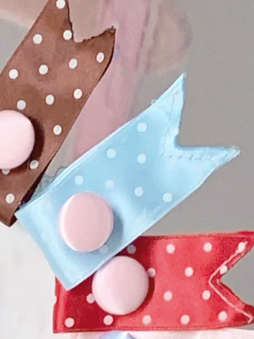 Kawaii Lolita Bunny Ear Hairband, Polka Dot Bow - Image 11