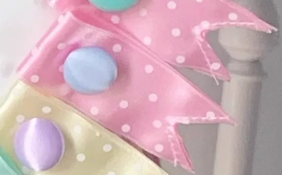 Kawaii Lolita Bunny Ear Hairband, Polka Dot Bow - Image 14