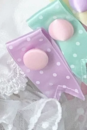 Kawaii Lolita Bunny Ear Hairband, Polka Dot Bow - Image 16