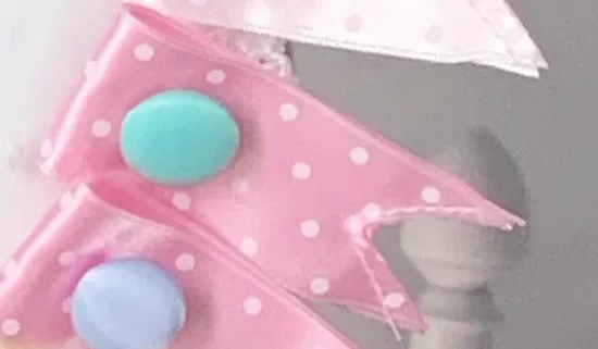 Kawaii Lolita Bunny Ear Hairband, Polka Dot Bow - Image 19