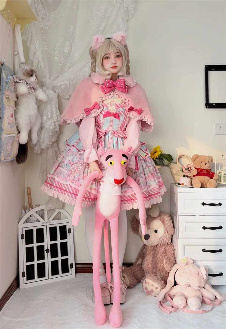 Kawaii Lolita Cape Winter Lolita Shawl Daily - Image 15