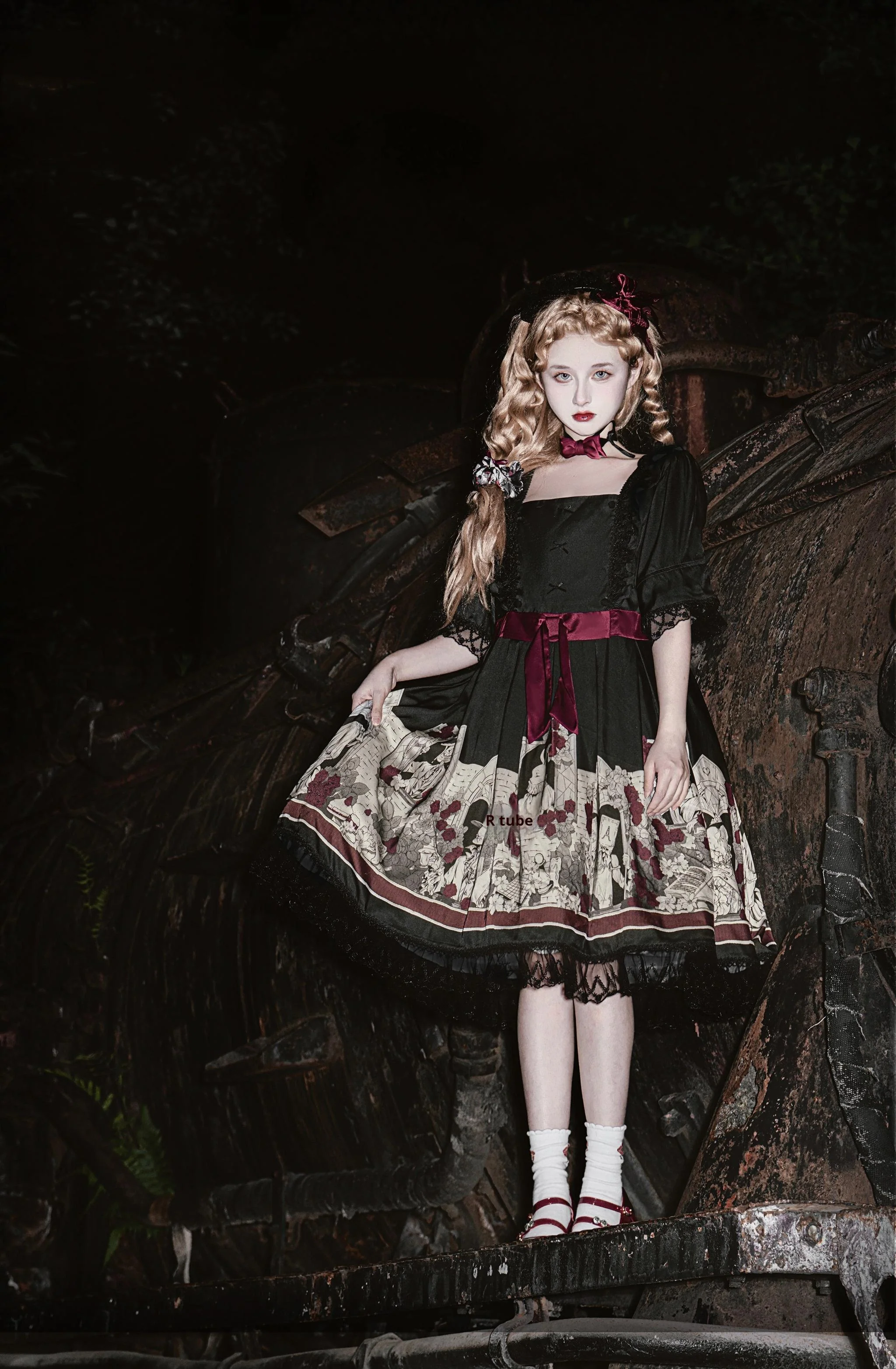 Alice - Kawaii Lolita Dress OP Dress Sleepwear - Image 13
