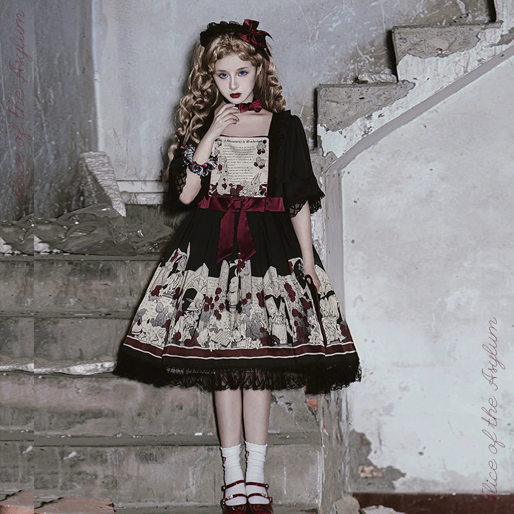 Alice - Kawaii Lolita Dress OP Dress Sleepwear - Image 18