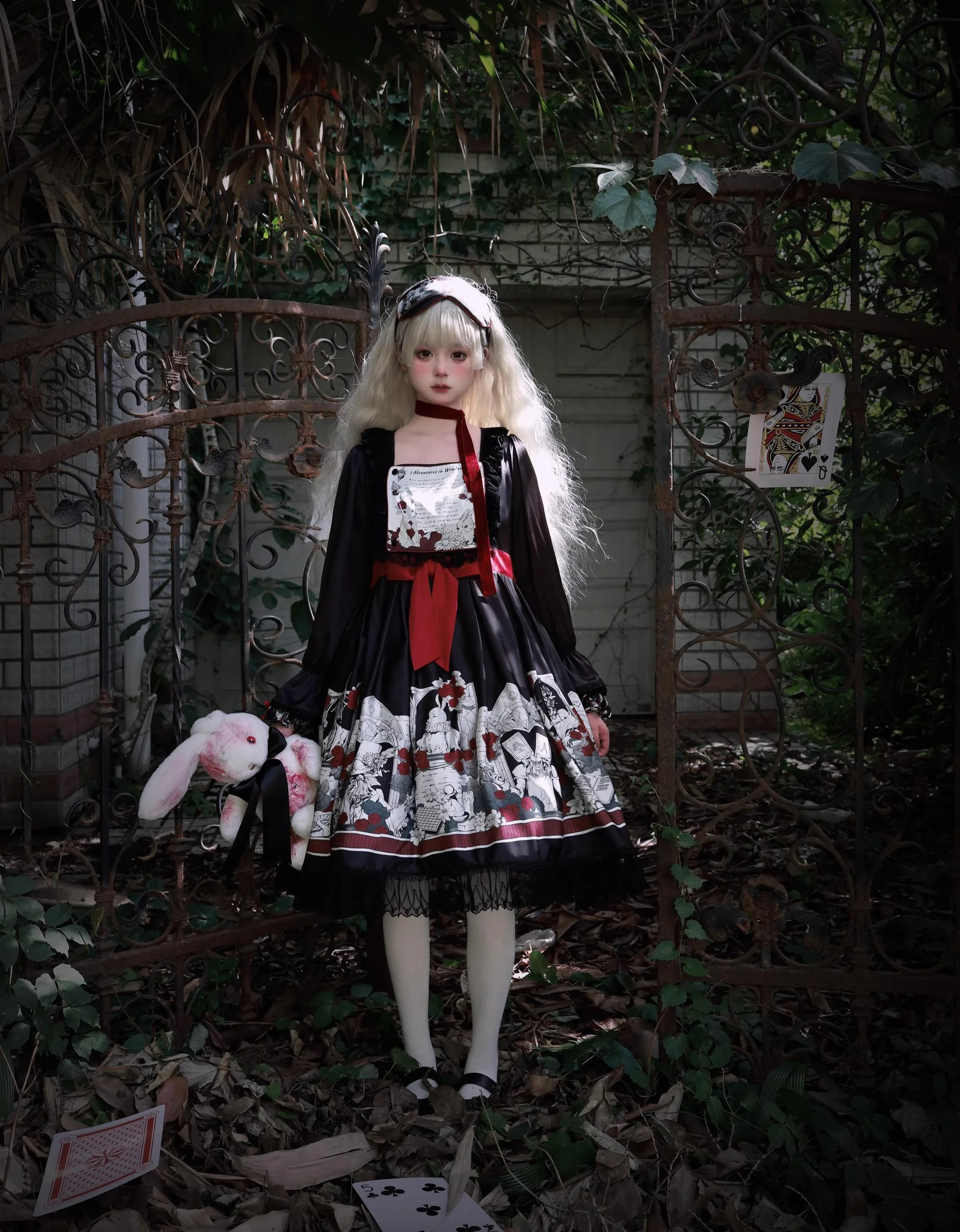 Alice - Kawaii Lolita Dress OP Dress Sleepwear - Image 4