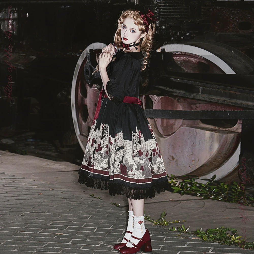 Alice - Kawaii Lolita Dress OP Dress Sleepwear - Image 6