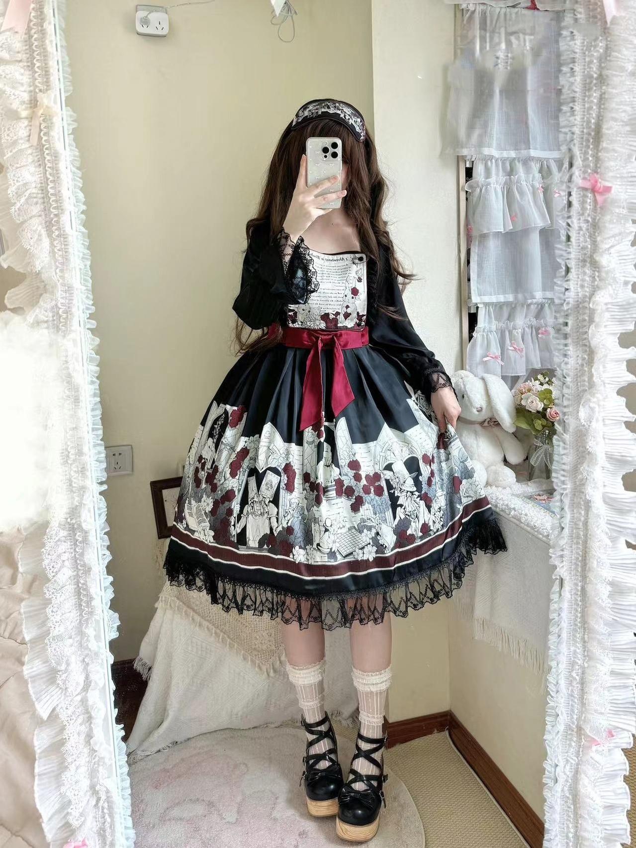 Alice - Kawaii Lolita Dress OP Dress Sleepwear - Image 7
