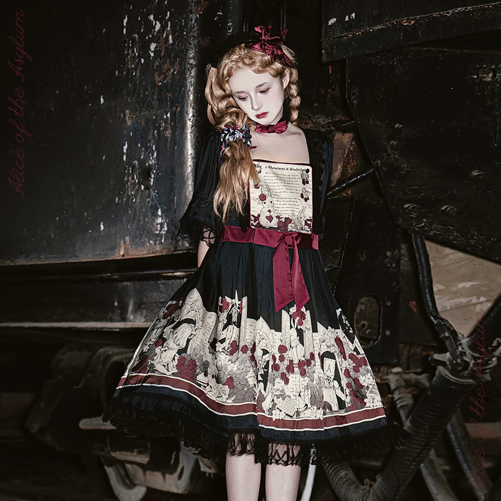 Alice - Kawaii Lolita Dress OP Dress Sleepwear - Image 8