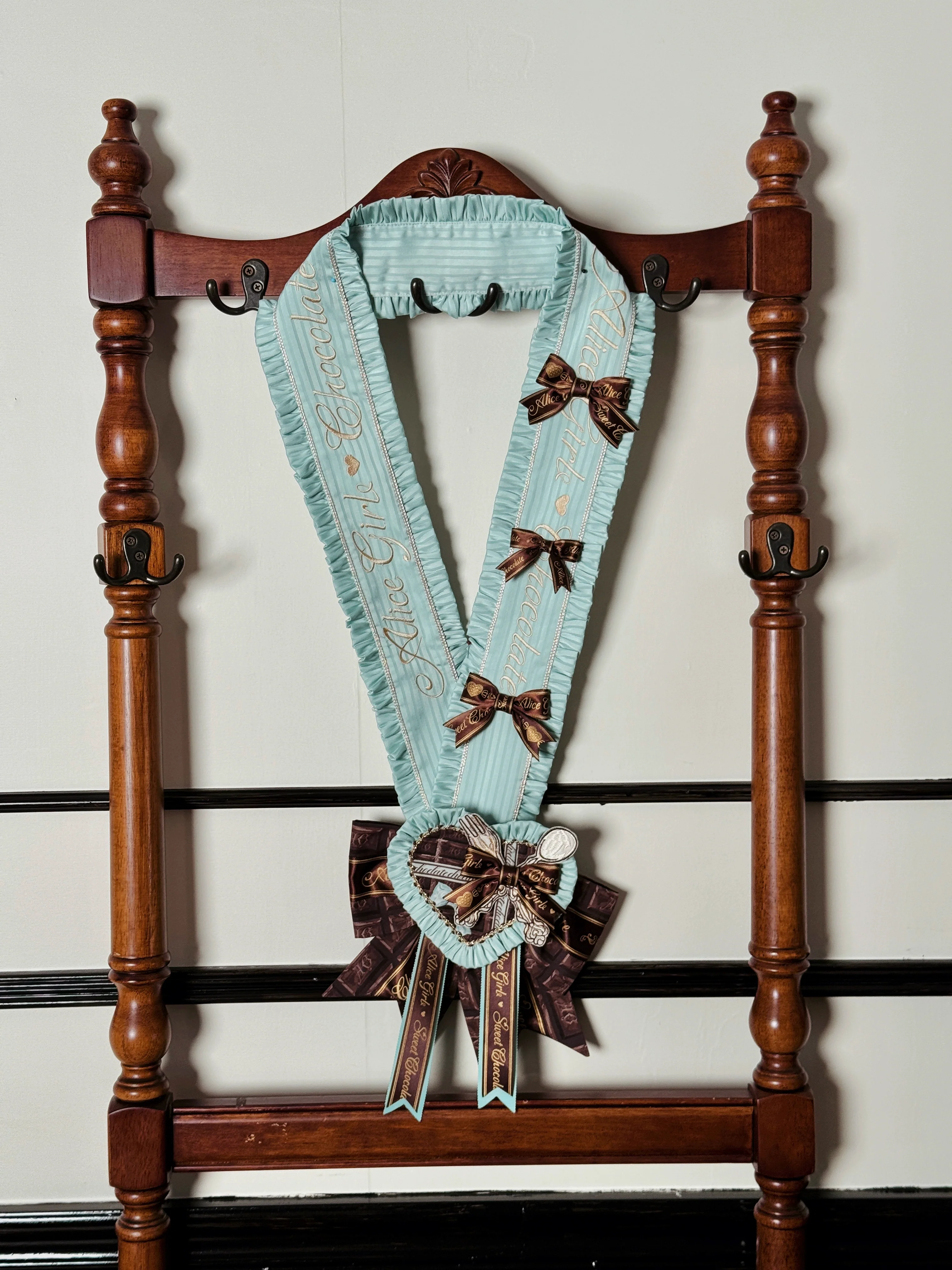Alice Girl - Bear Chocolate Bar - Kawaii Lolita Headdress Set - Image 3