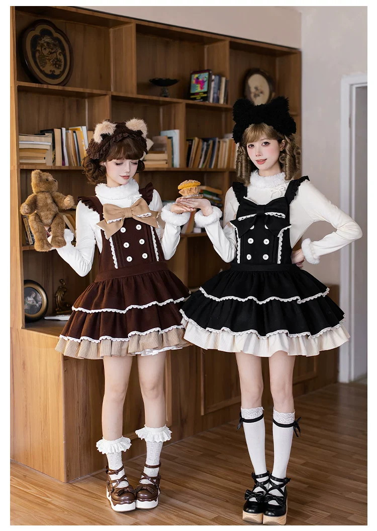 Snowlight of Tokamachi - Kawaii Lolita JSK, Animal Ear Headband - Image 13