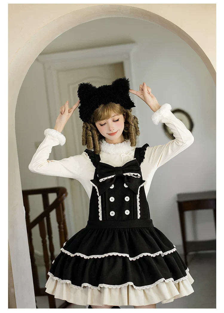 Snowlight of Tokamachi - Kawaii Lolita JSK, Animal Ear Headband - Image 17