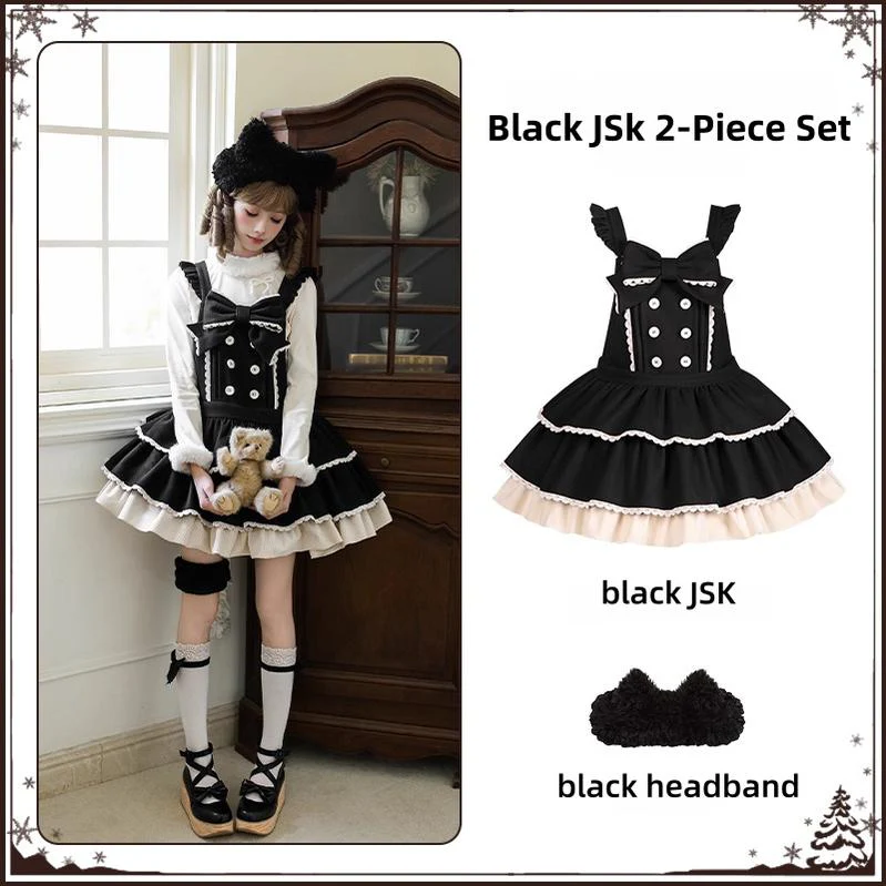 Snowlight of Tokamachi - Kawaii Lolita JSK, Animal Ear Headband - Image 23