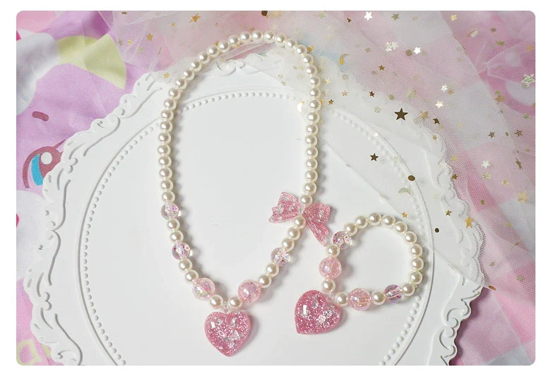Kawaii Lolita Necklace Gradient Choker - Image 13
