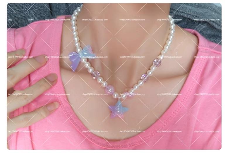 Kawaii Lolita Necklace Gradient Choker - Image 5