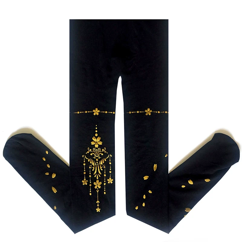 Wulala Mew - Kawaii Lolita Pantyhose Cute Print Lolita Stockings - Image 3