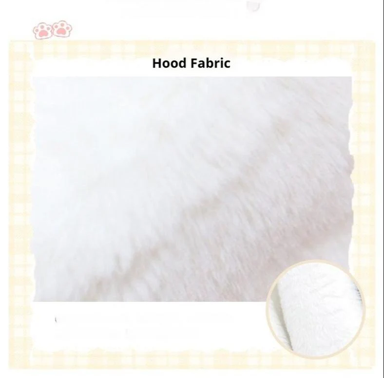 Calico Cat - Kawaii Lolita Plush Coat Lovely Warm Winter Coat - Image 20
